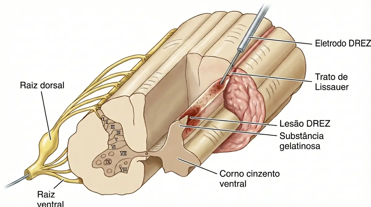 ⚡ DREZ – Cirurgia da Zona de Entrada da Raiz Dorsal