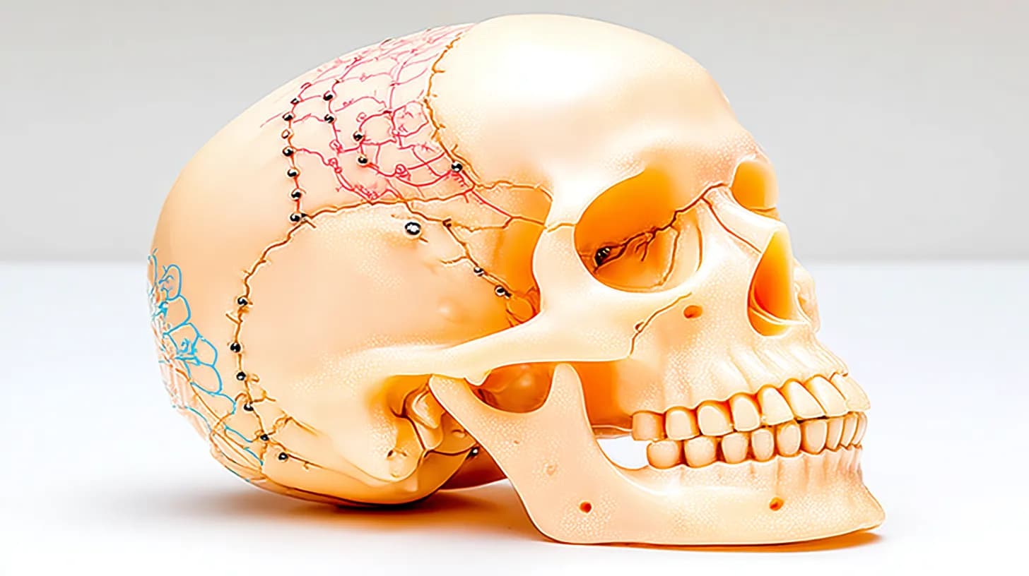 🎭 Correção de Craniossinostose Unicoronal (Plagiocefalia Anterior)