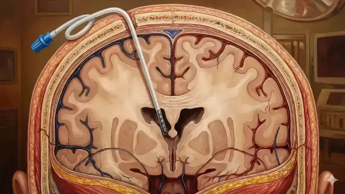 Implante de Dreno Ventricular Externo (DVE)