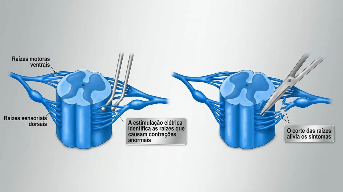 ✂️ Rizotomia Dorsal Seletiva para Espasticidade