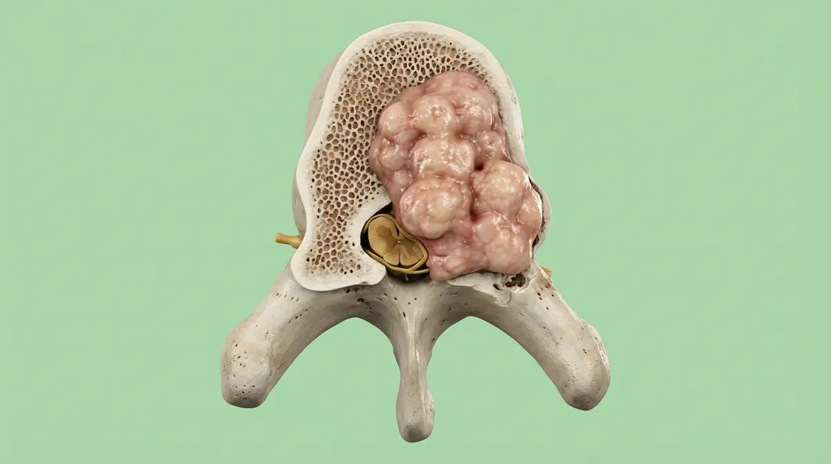 💥 Metástase Epidural Vertebral com Compressão Medular