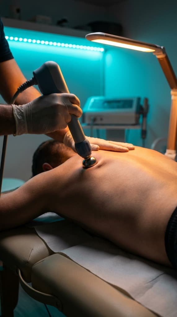 Aplicação cervical Miofascial